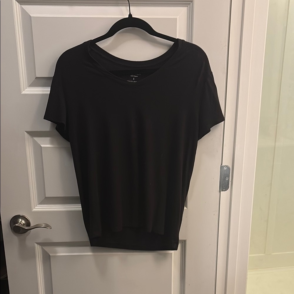 Nine West Black Short Sleeve Tee